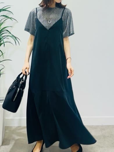 Miwaさんの「UNTITLED｜【洗える】ラメシアーTシャツ」を使ったコーディネート