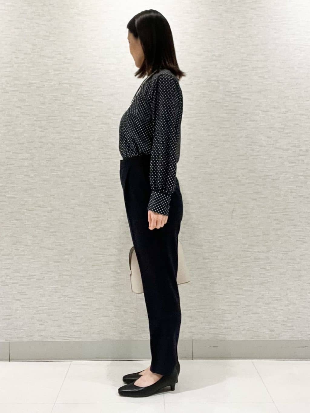 marikoさんの「Reflect｜【SS-4Lサイズ】ドットプリントブラウス」を使ったコーディネート