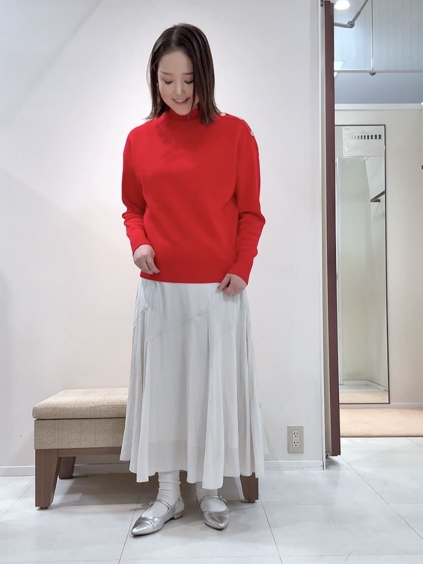 YUIさんの「UNTITLED｜【定番人気/はっ水/洗える】タスランショートトレンチコート」を使ったコーディネート