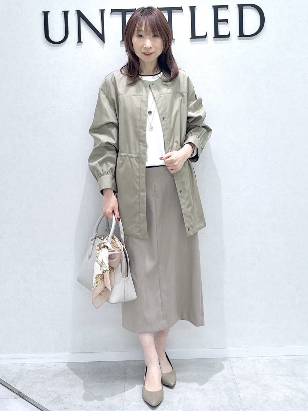 Miwaさんの「UNTITLED｜【アンサンブル可/洗える】ウォームスパンニット」を使ったコーディネート
