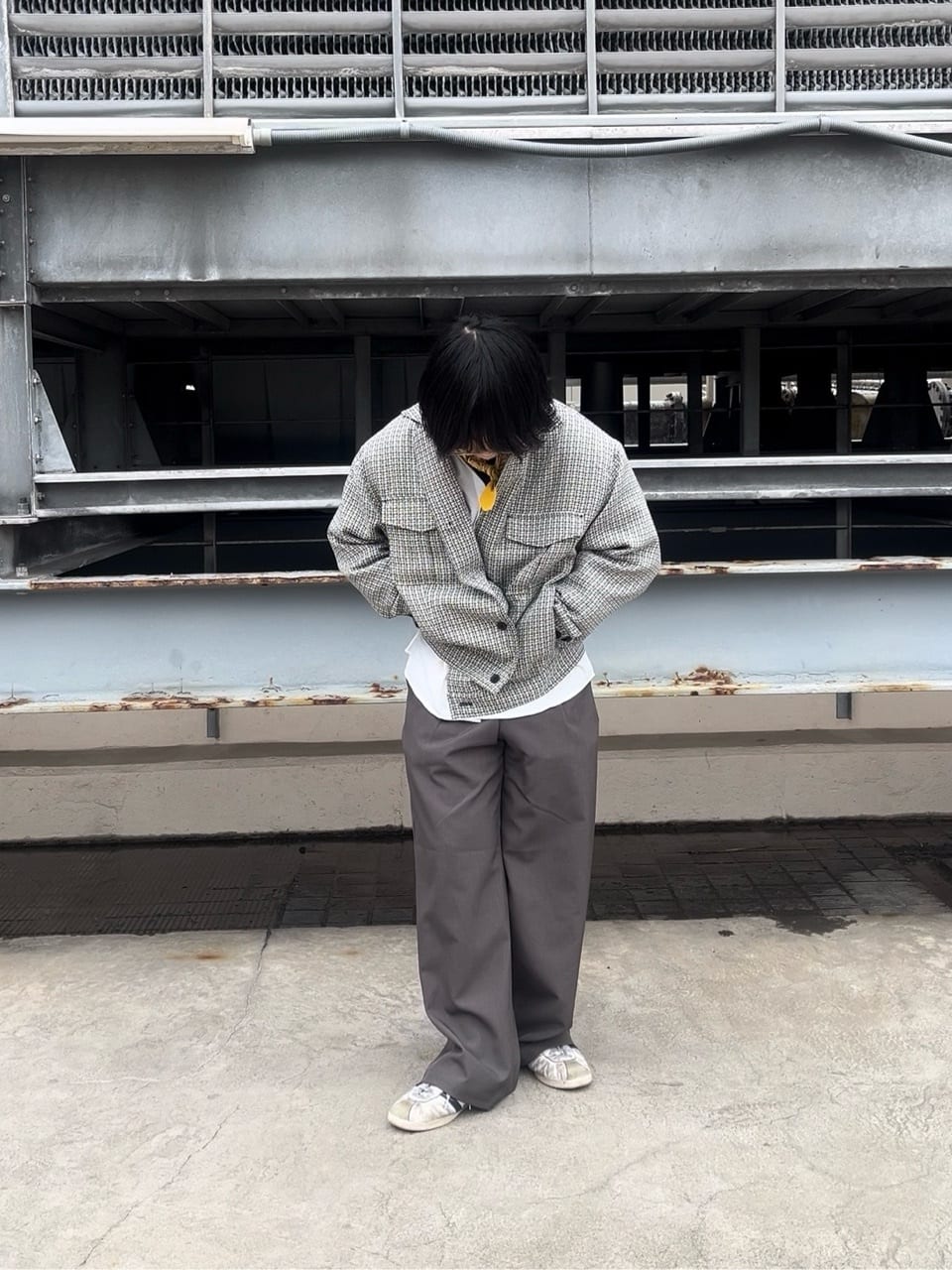taigaさんの「tk.TAKEO KIKUCHI｜TRレギュラーカラーシャツ」を使ったコーディネート