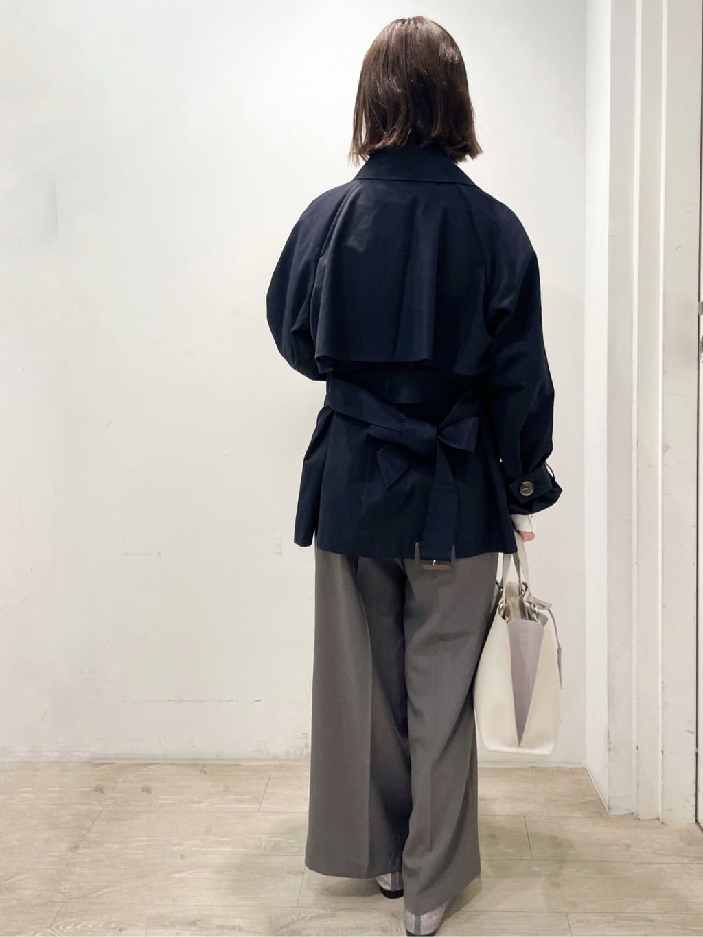 tomokoさんの「OPAQUE.CLIP｜ミドルトレンチコート【洗濯機OK】」を使ったコーディネート