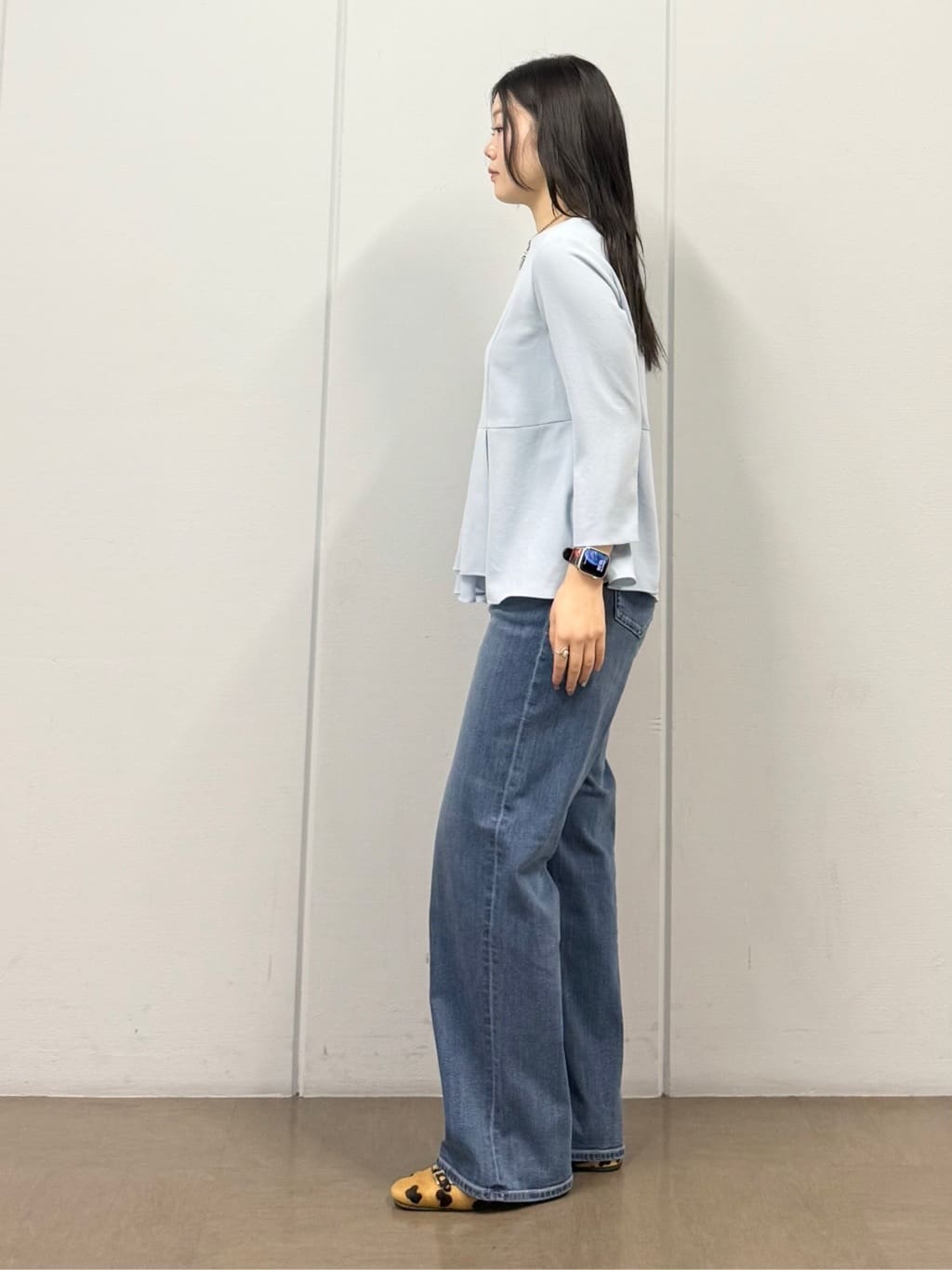 mizukiさんの「INDIVI｜【軽量／SETUP可能】ストレッチツイードジャケット」を使ったコーディネート