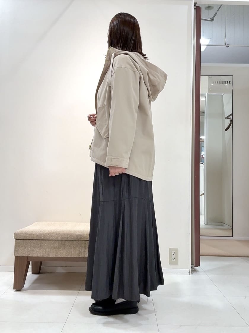 YUIさんの「UNTITLED｜【洗える/はっ水】リラクシーマウンテンパーカー」を使ったコーディネート