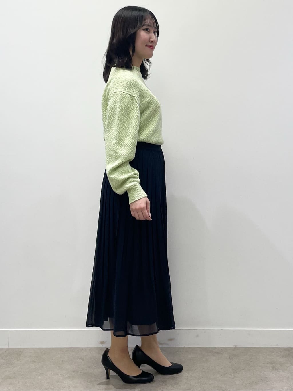 yukariさんの「Dessin｜【洗える】ローゲージコットンニット」を使ったコーディネート