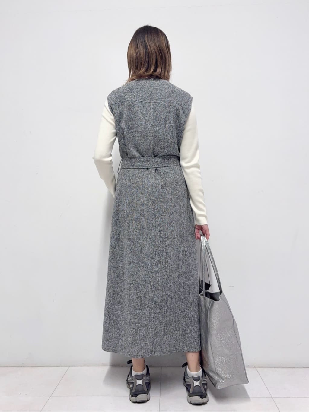 Nishijimaさんの「DRESSTERIOR｜◆【ウォッシャブル】コットンフルニードルニット」を使ったコーディネート