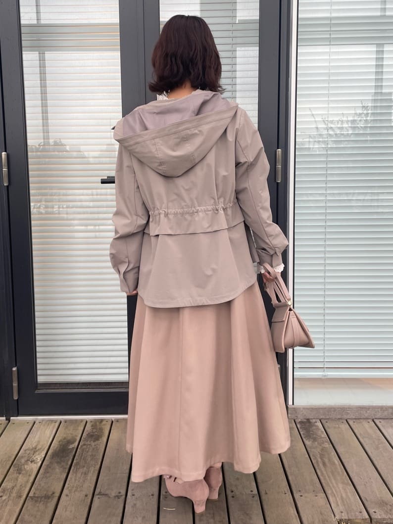 abeさんの「Couture brooch｜【洗える・ハレの日・通勤】ハートネック フレアージャンスカ」を使ったコーディネート