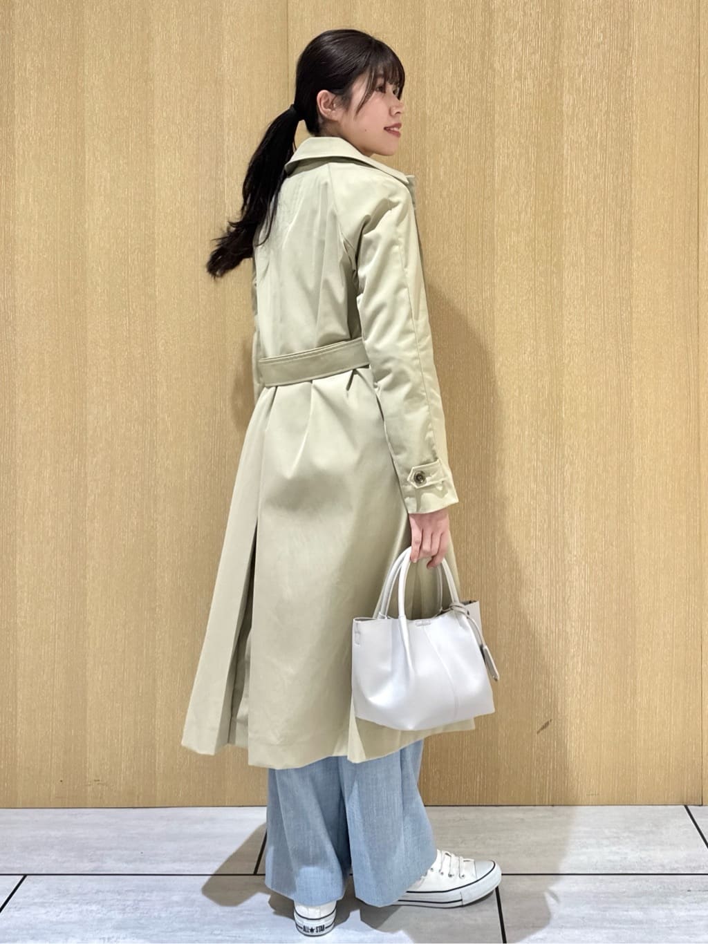 nanaさんの「UNTITLED｜◆【はっ水/洗える】タスランステンカラーコート」を使ったコーディネート