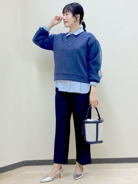  beni_gingerさんの「Reflect｜チュールレイヤードスリーブプルオーバー」を使ったコーディネート