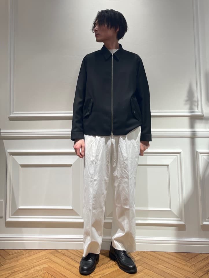 橋本さんの「DRESSTERIOR｜【ウォッシャブル】ウールハリントン ジャケット」を使ったコーディネート