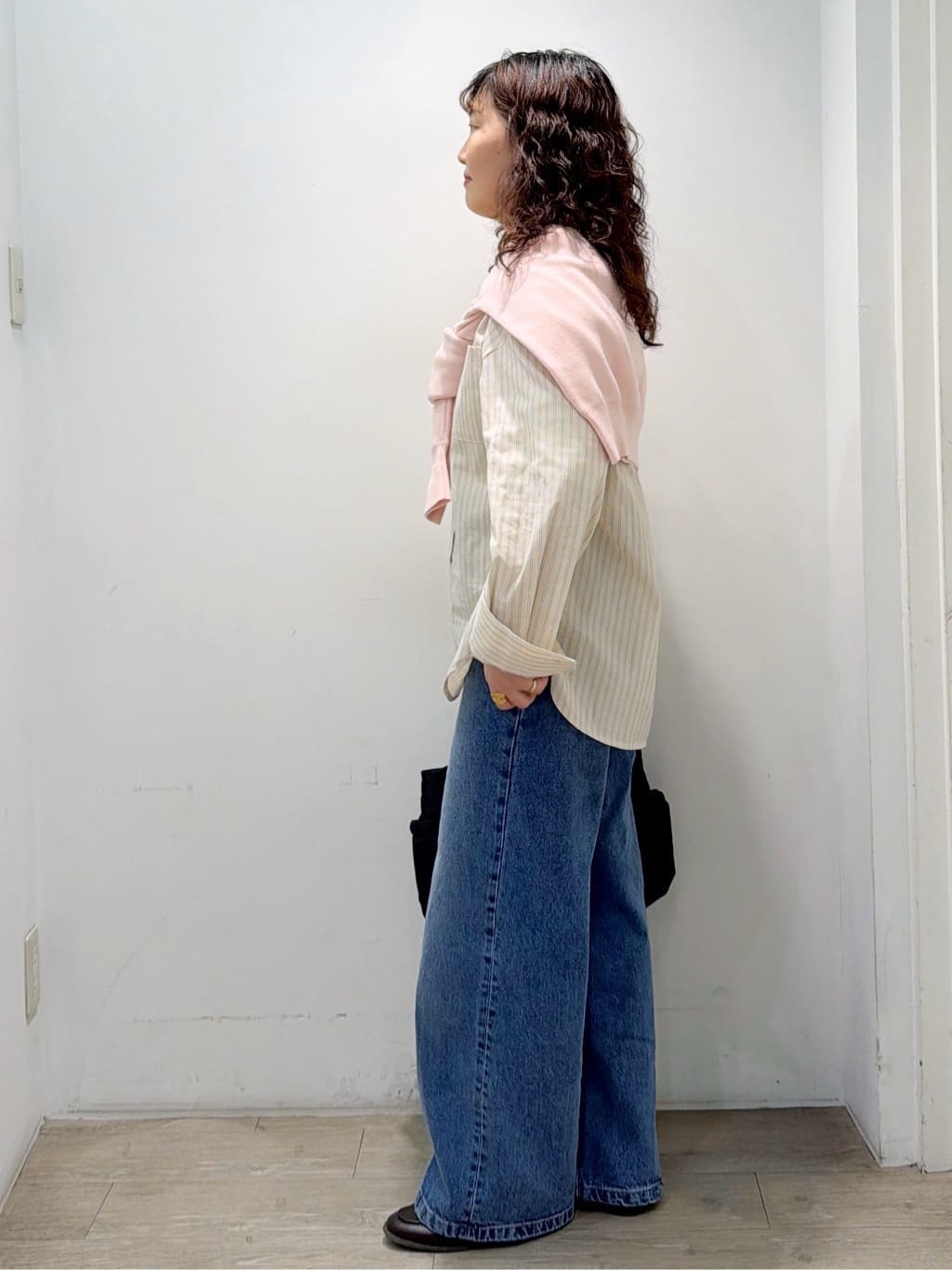 sumicaさんの「OPAQUE.CLIP｜スウェットライクニット【洗濯機OK】」を使ったコーディネート