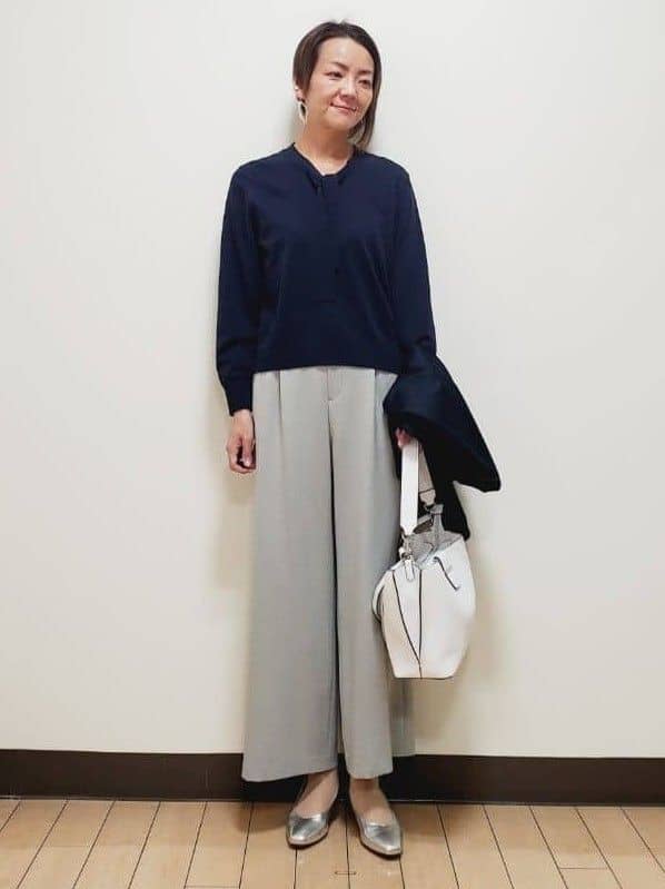 yuuさんの「Reflect｜【SS-4Lサイズ／UVカット／接触冷感】匠ジャケット／ノーカラー」を使ったコーディネート