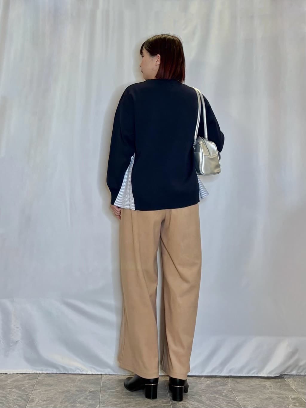 ネリさんの「SHOO･LA･RUE｜【着丈選べる/きっと虜になる】あったかもちもち ワイドパンツ」を使ったコーディネート