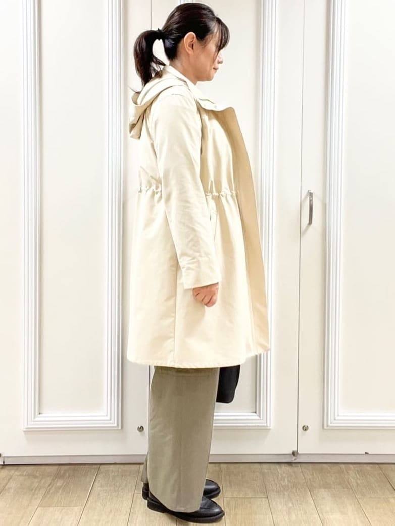 KAOさんの「Reflect｜【中綿ライナー付き】ライナー付きフーデッドロングコート」を使ったコーディネート