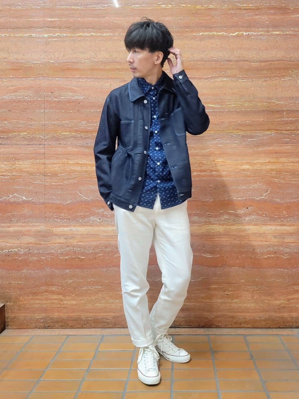 piroyaさんの「TAKEO KIKUCHI｜【BOWLER HAT LABEL】エクスプローラー Gジャン」を使ったコーディネート