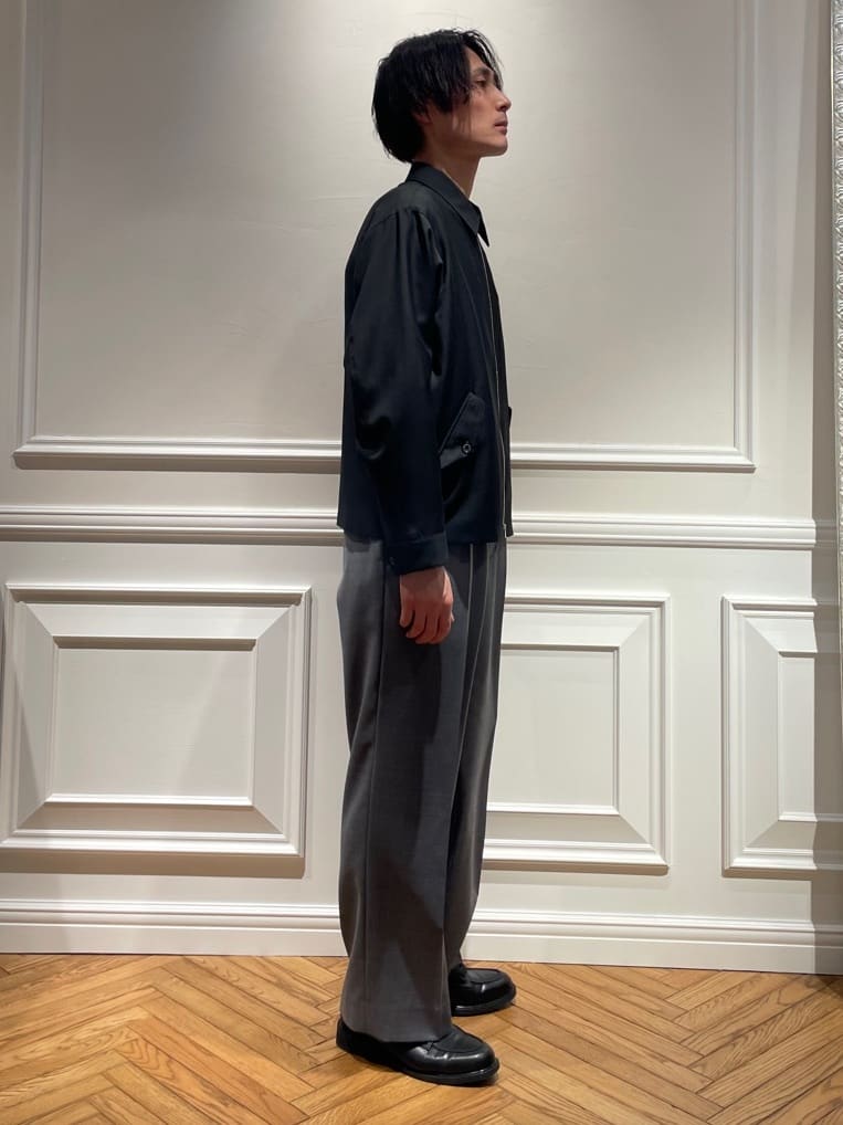 橋本さんの「DRESSTERIOR｜【ウォッシャブル】ウールハリントン ジャケット」を使ったコーディネート