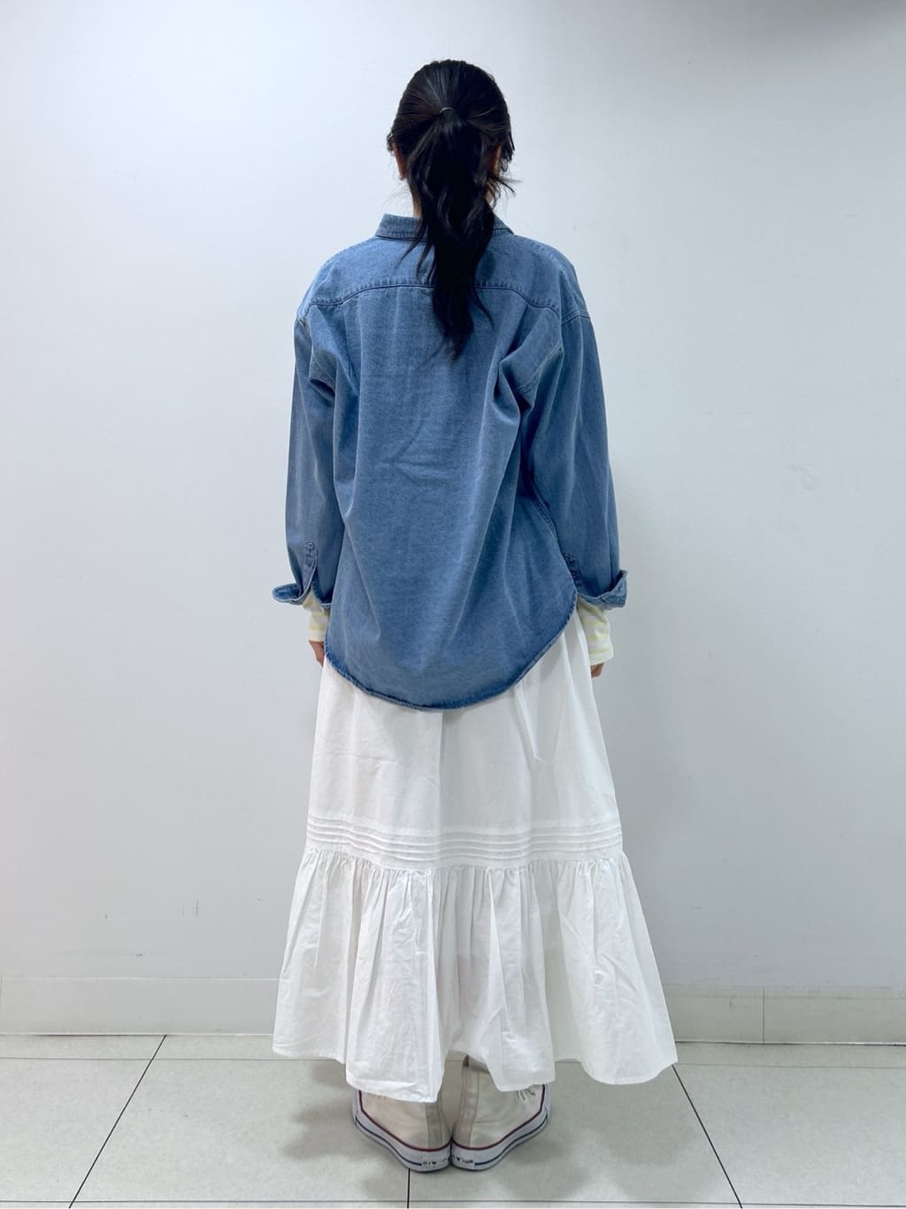 Kaiさんの「Dessin｜【ユニセックス/洗える】10OZデニムシャツ」を使ったコーディネート
