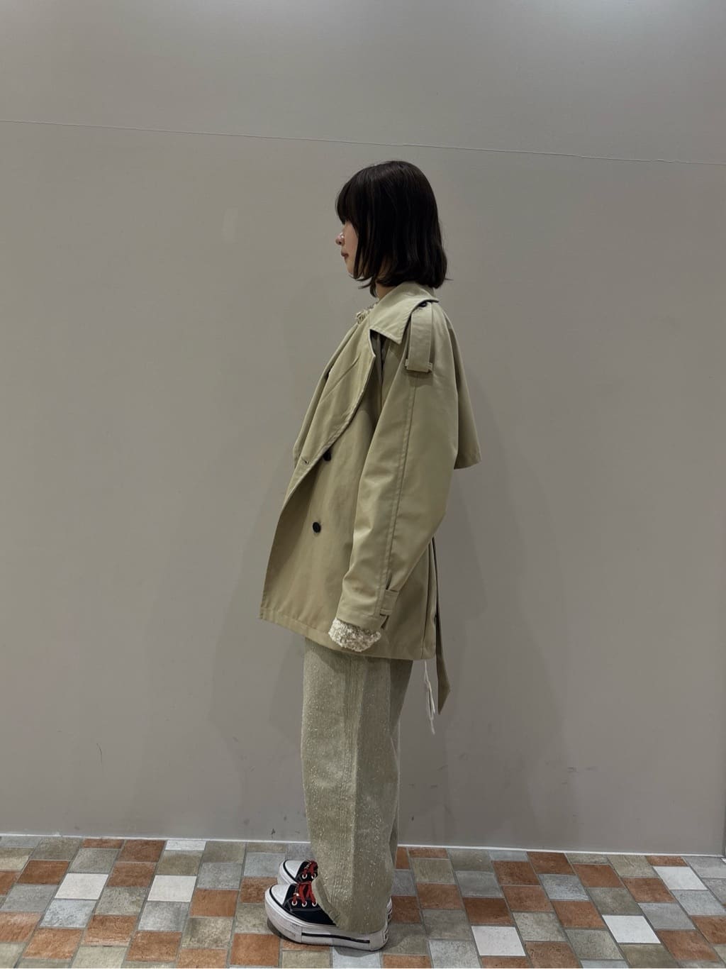 みゆさんの「INDIVI｜ブークレポロニット」を使ったコーディネート