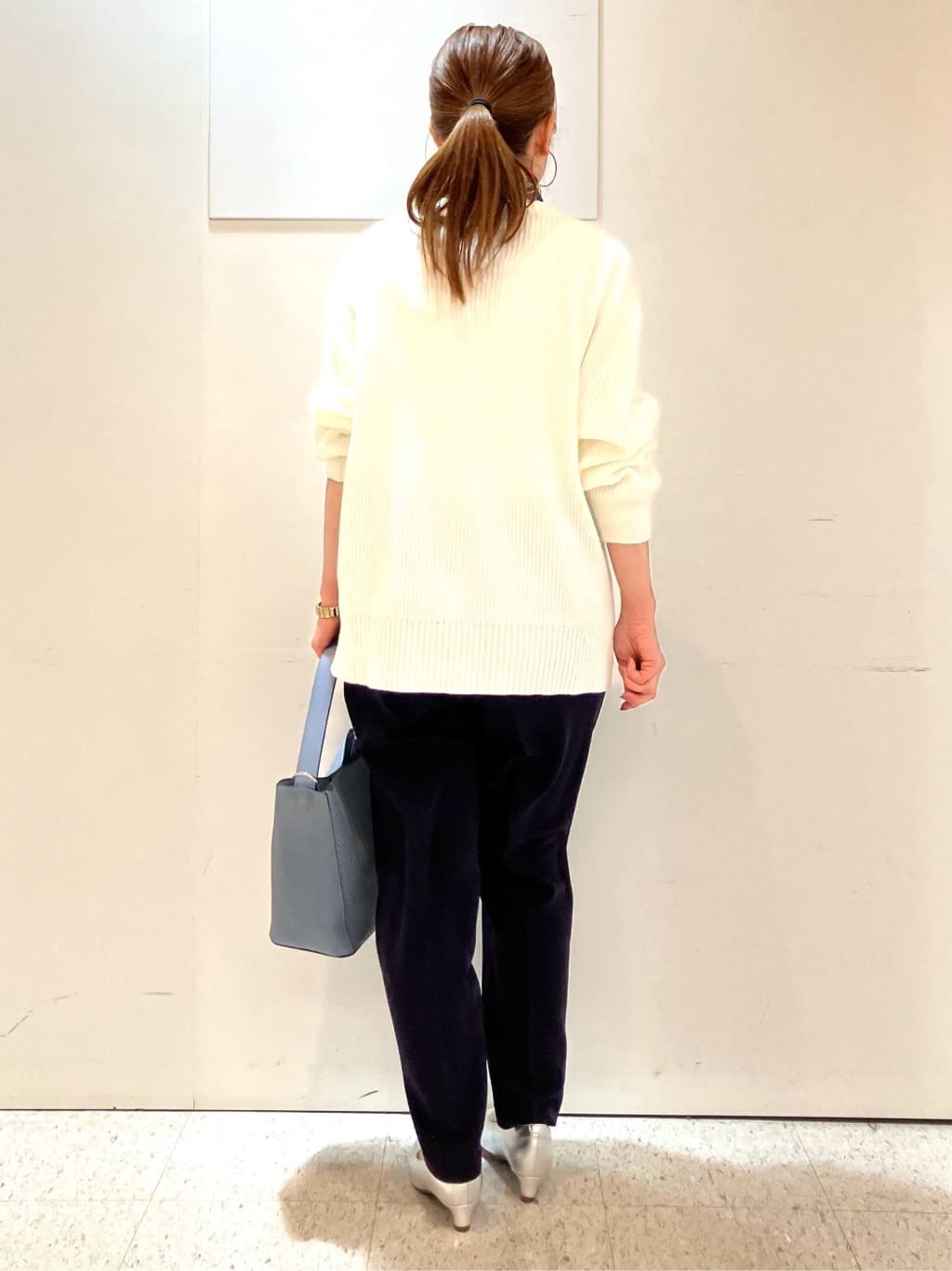 kozuさんの「Reflect｜【SS-4Lサイズ／通勤／セットアップ可】テーパードパンツ」を使ったコーディネート