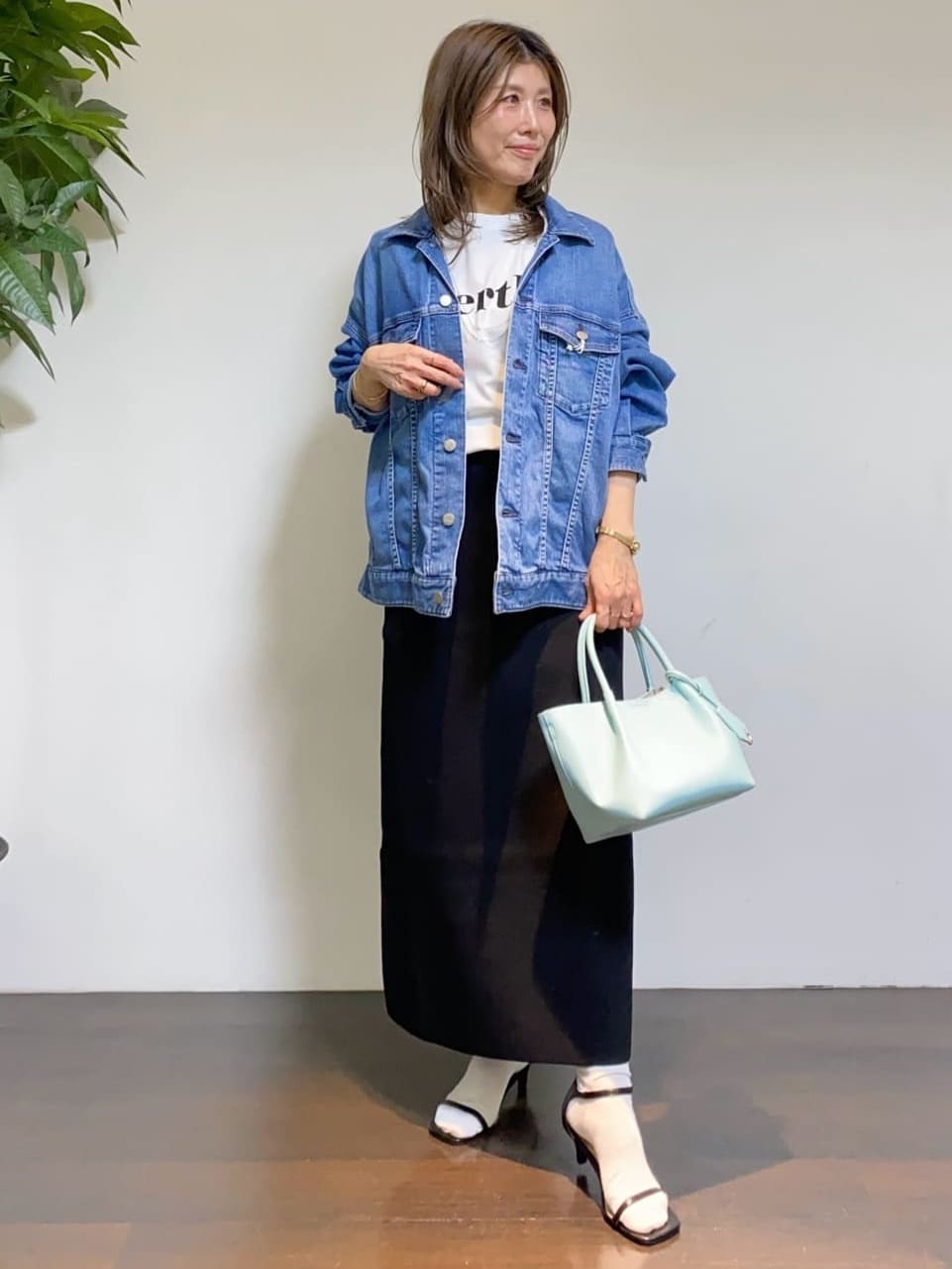 tomoさんの「UNTITLED｜【Healthy DENIM】別注Bran／デニムジャケット」を使ったコーディネート