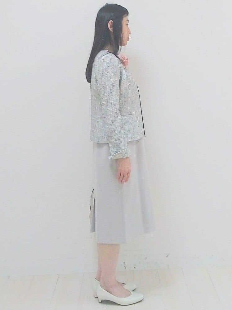SANAさんの「Reflect｜【フォーマル／入卒／長さ調節可】淡水パールロングネックレス」を使ったコーディネート