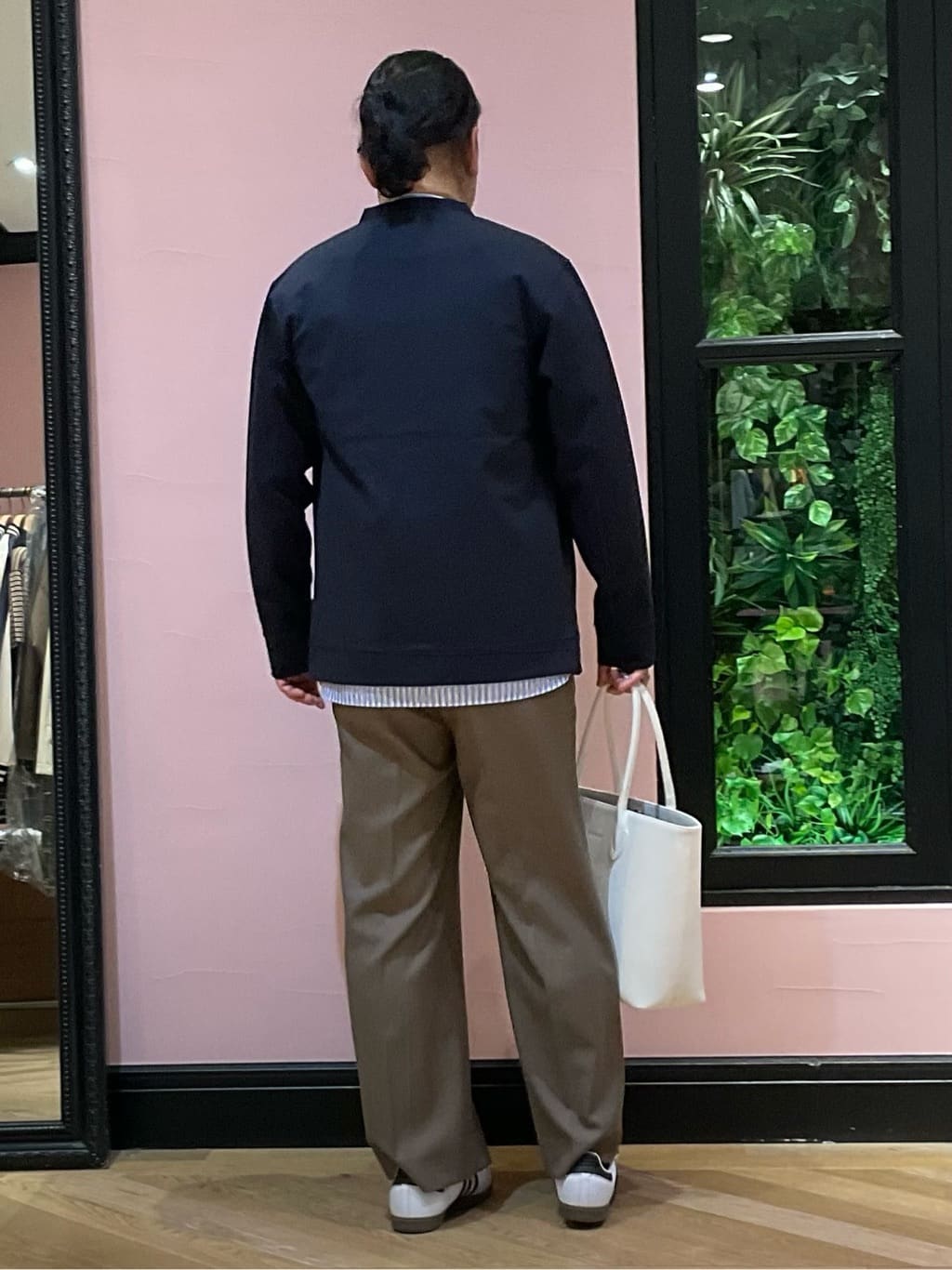 Nagaseさんの「DRESSTERIOR｜【ウォッシャブル】サイドゴア ワンタックワイドパンツ」を使ったコーディネート