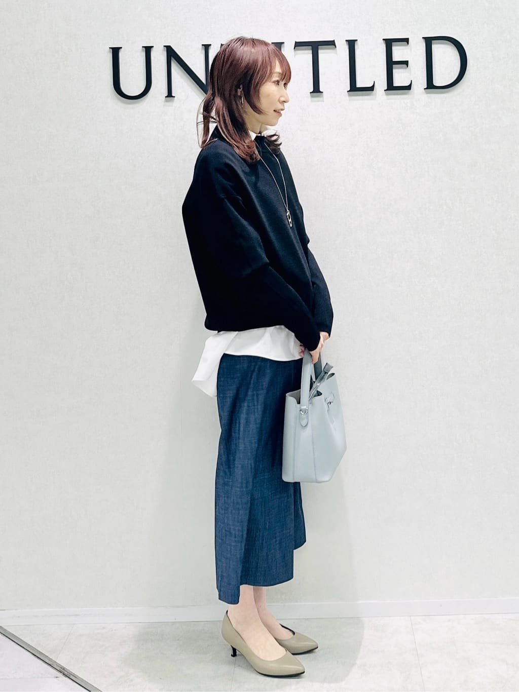 Miwaさんの「UNTITLED｜【洗える】ミラノリブニット」を使ったコーディネート