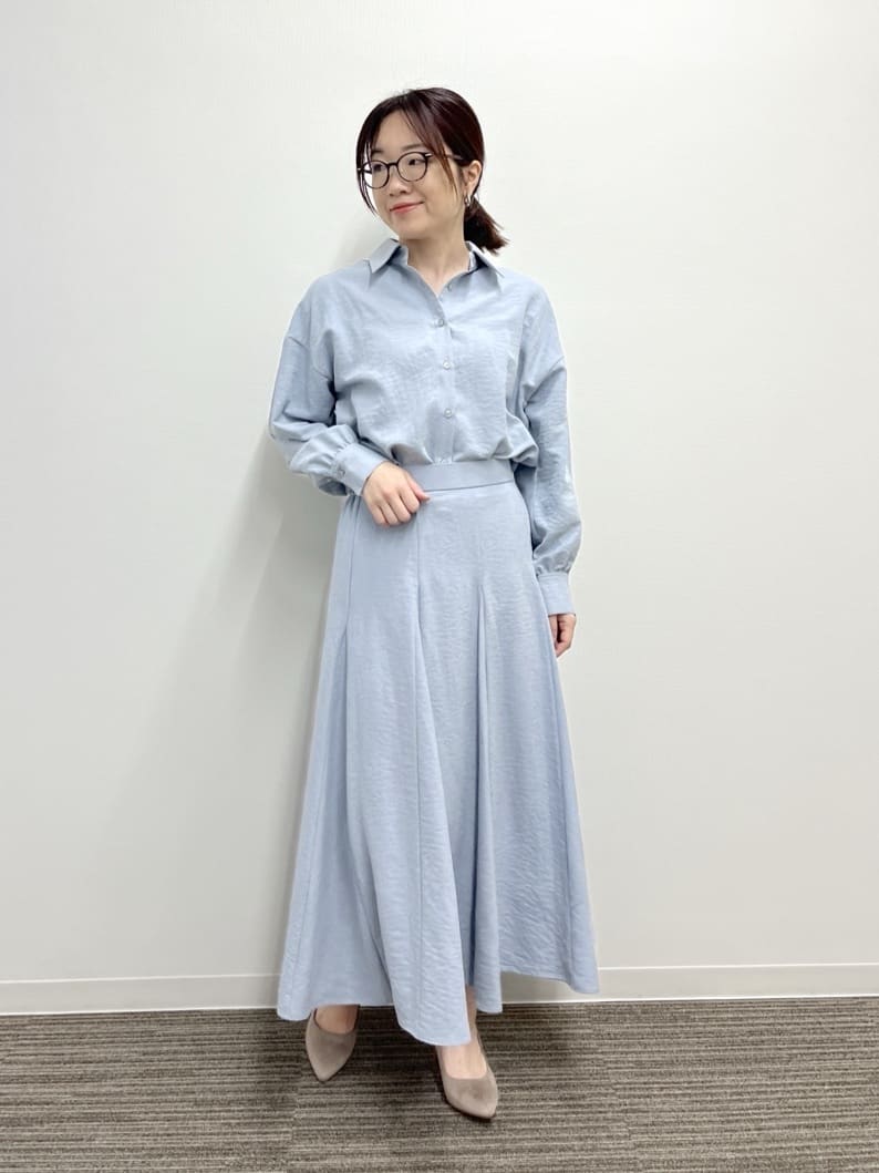 saoriさんの「【撥水／花粉防止／手洗い可】ステンカラーコート」を使ったコーディネート