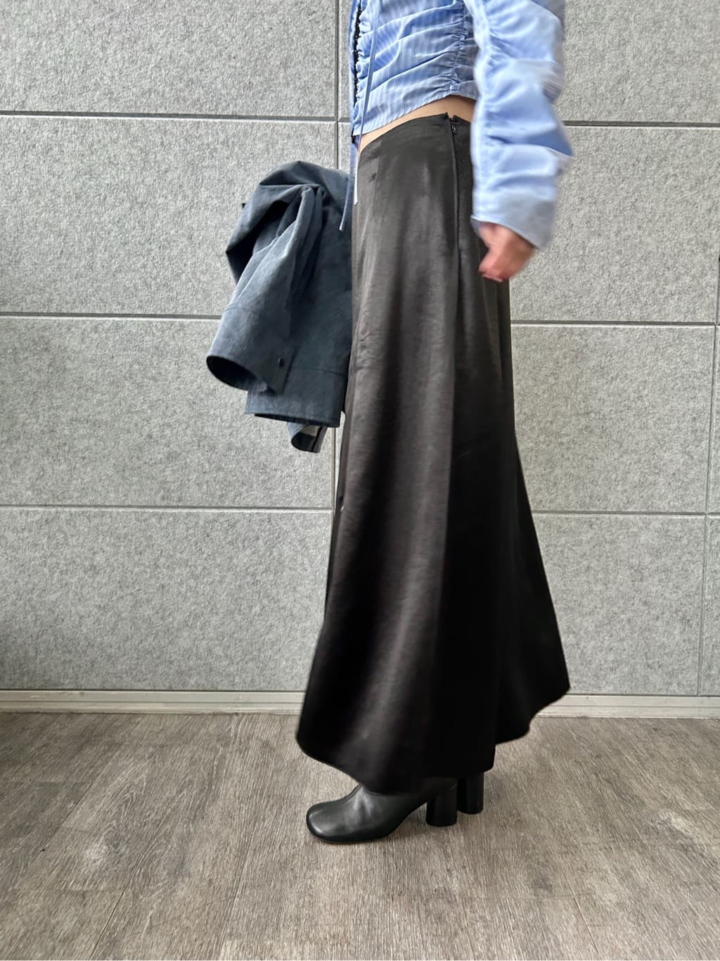 harunaさんの「CODE A｜pigment denim coverall」を使ったコーディネート