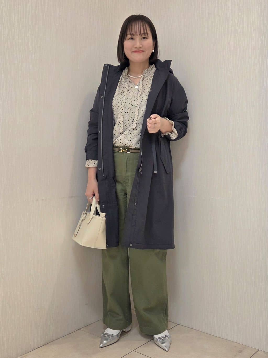 naokoさんの「UNTITLED｜◆【2WAY/洗える/はっ水】グログランモッズコート」を使ったコーディネート