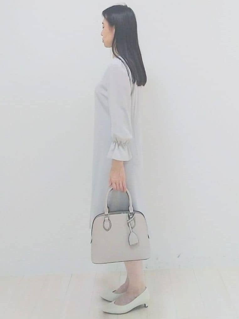 SANAさんの「Reflect｜【SS-4Lサイズ／セットアップ可】キャンディスリーブワンピース」を使ったコーディネート