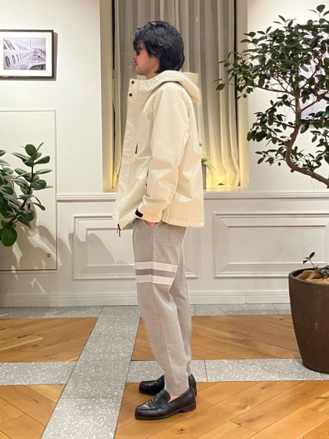 junyaさんの「DRESSTERIOR｜【防水/透湿素材/ウォッシャブル】ウォータープルーフ マウンテンパーカー」を使ったコーディネート