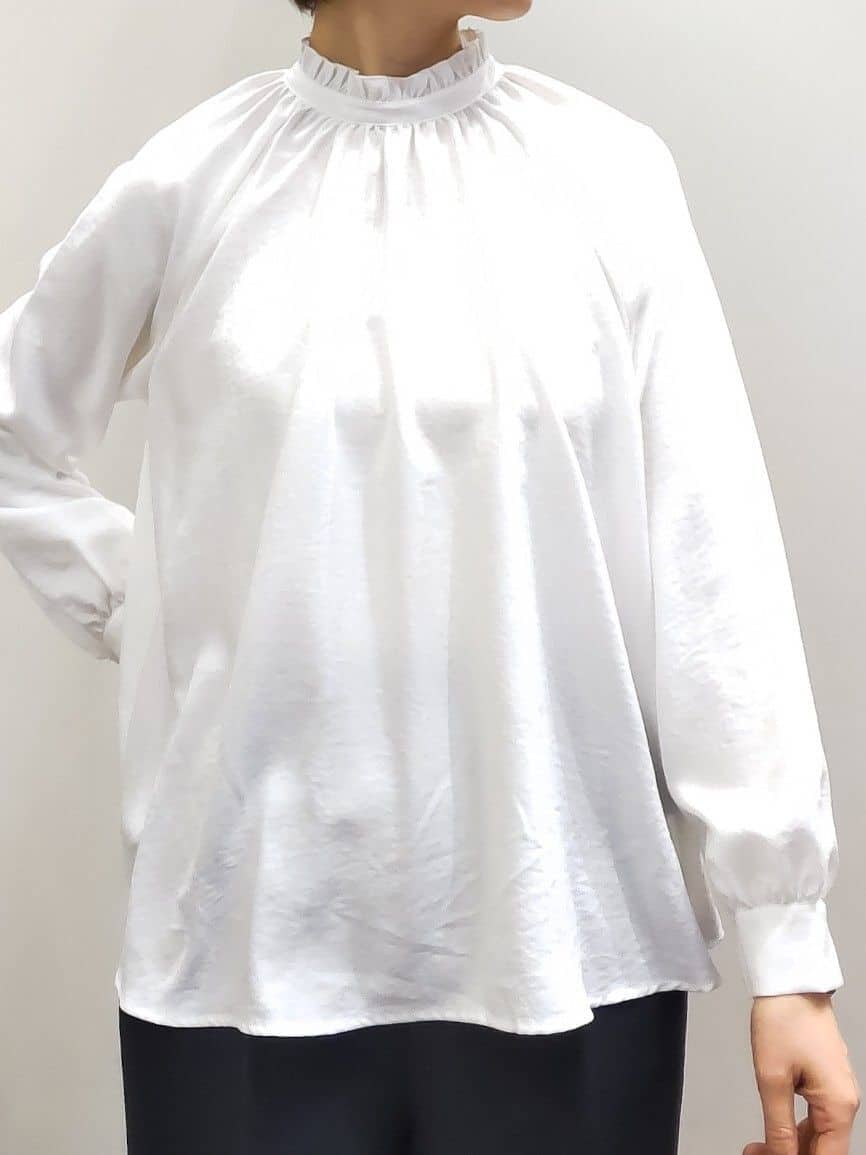 やまちゃんさんの「grove｜【マルチWAY】アソートボウタイブラウス【手洗いOK】」を使ったコーディネート