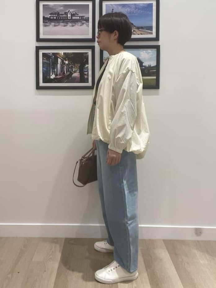 Naoさんの「Dessin｜【洗える】ボートネックリブニット」を使ったコーディネート