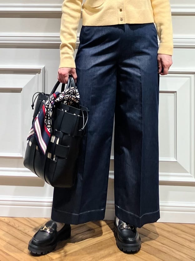 TSUKUIさんの「DRESSTERIOR｜◆ウォッシャブルコットンカシミヤカーディガン」を使ったコーディネート