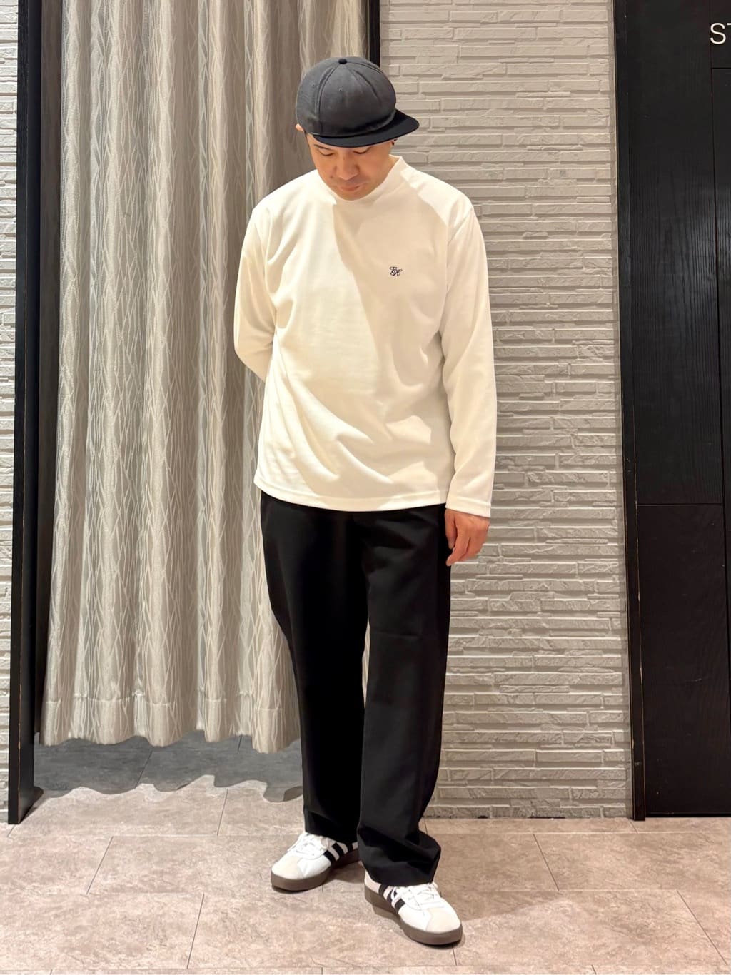 Pーyamaさんの「THE SHOP TK｜AVANT LINO リラックスジャケット セットアップ可／洗濯機OK」を使ったコーディネート