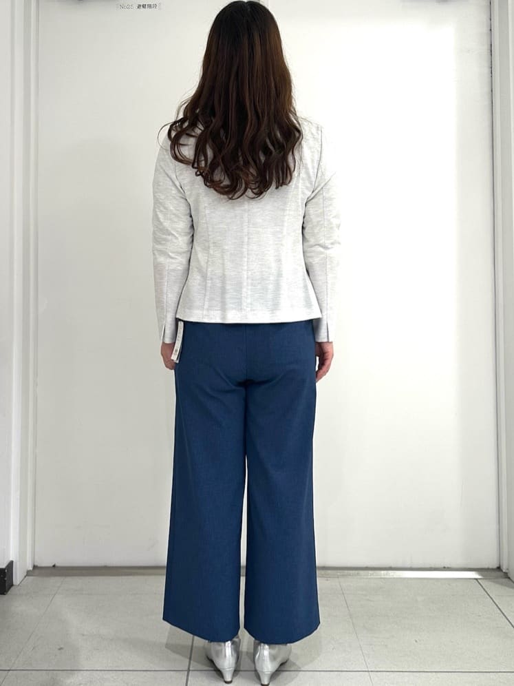 miさんの「Reflect｜【SS-4Lサイズ／UVカット／接触冷感】匠ジャケット／ベーシックテーラード」を使ったコーディネート