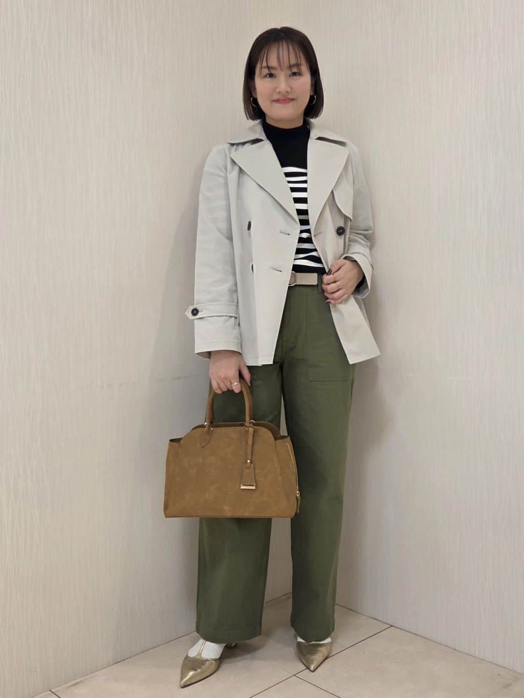 naokoさんの「UNTITLED｜【洗える】ミラノリブニット」を使ったコーディネート