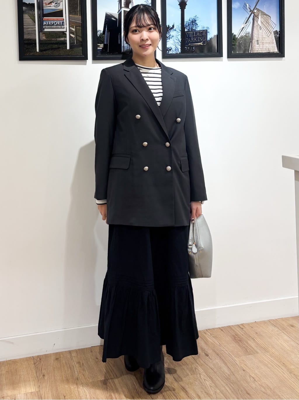 Ririkaさんの「Dessin｜【2WAY】ラウンドフォルムショルダーバッグ」を使ったコーディネート