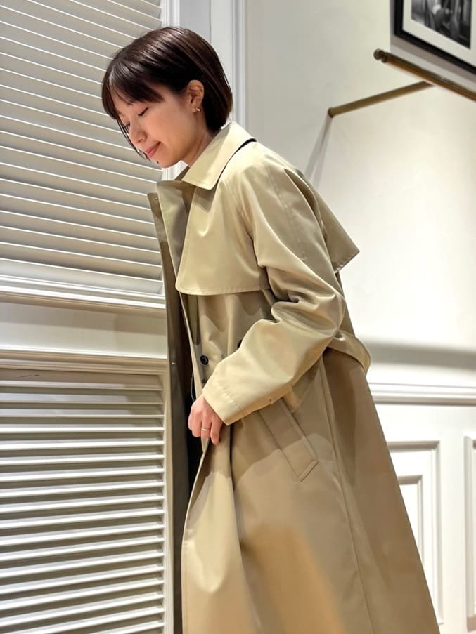 つじ まこさんの「DRESSTERIOR｜◆ウォッシャブル ツイードライク ワンピース」を使ったコーディネート