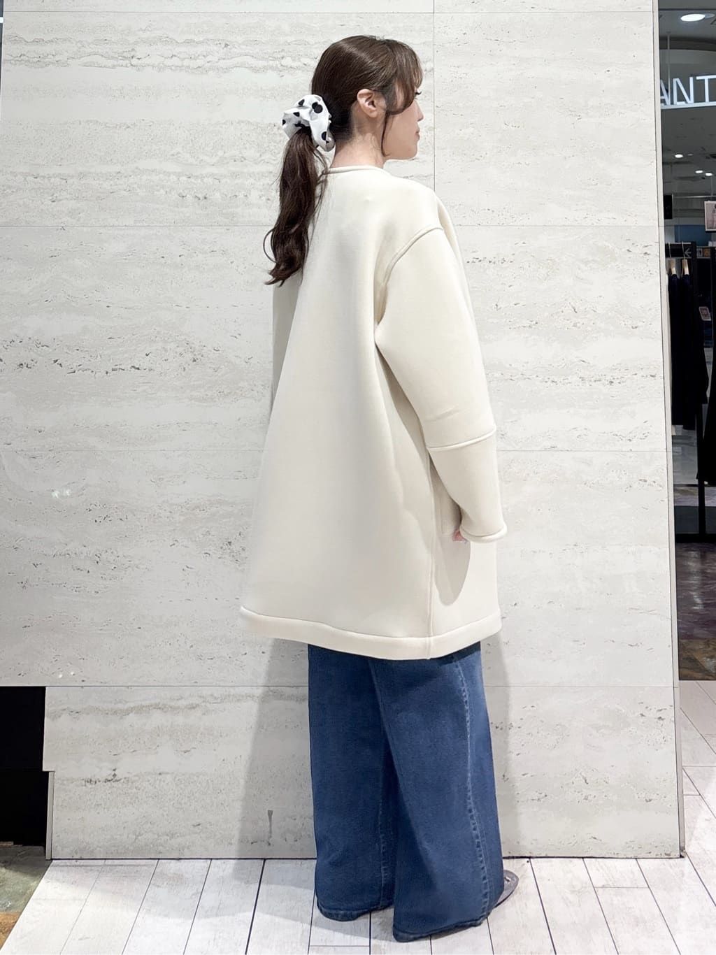かほさんの「OPAQUE.CLIP｜2WAYダイヤキルトチェーンショルダー」を使ったコーディネート