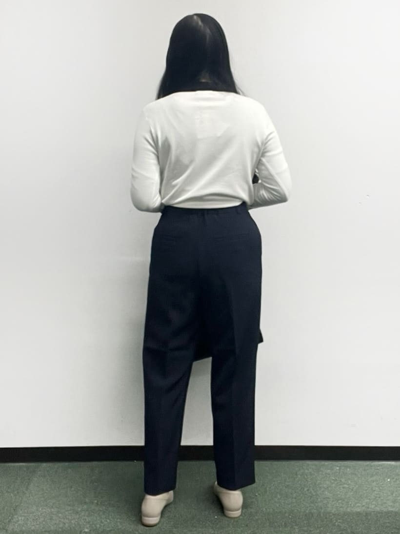 Hitomiさんの「index｜バイカラーボウタイパール調ニット【洗濯機OK】」を使ったコーディネート