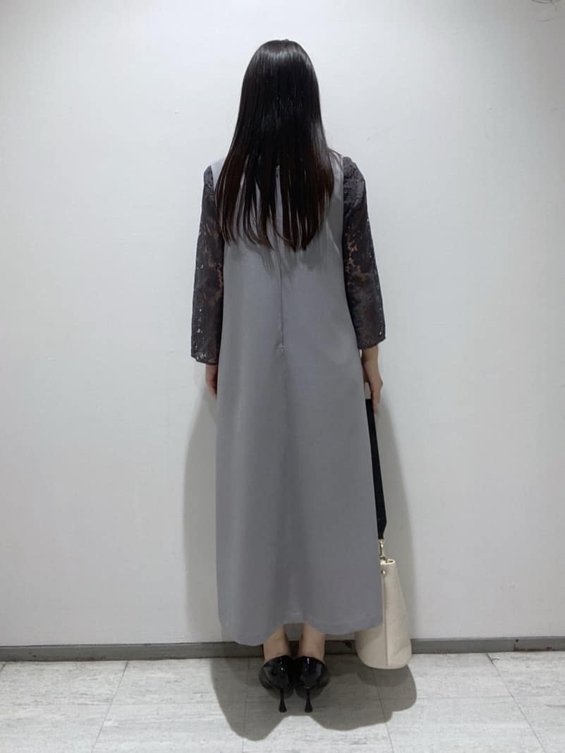 meiさんの「INDIVI｜【洗える／着映え／トレンド】フラワーレースブラウス」を使ったコーディネート