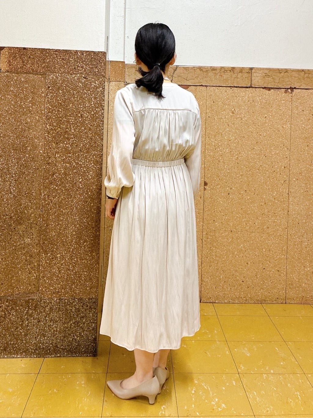 hattoriさんの「INDIVI｜【追加6/日本製】2連フェイクパールネックレス」を使ったコーディネート
