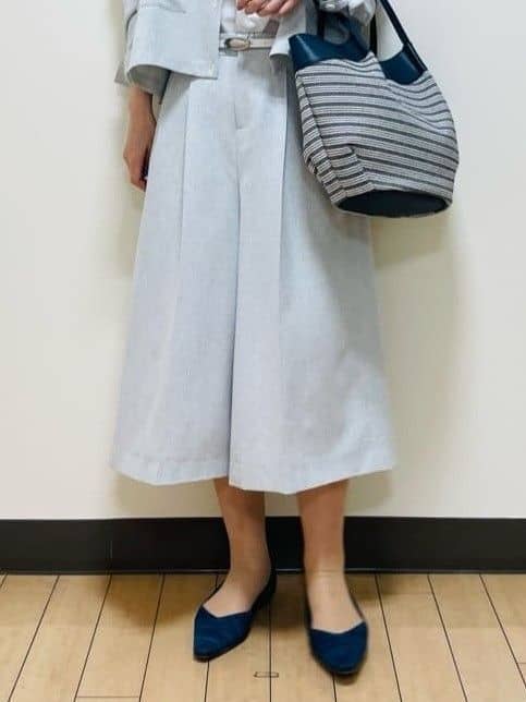 Riiさんの「Reflect｜リネンライクシャツブルゾン」を使ったコーディネート