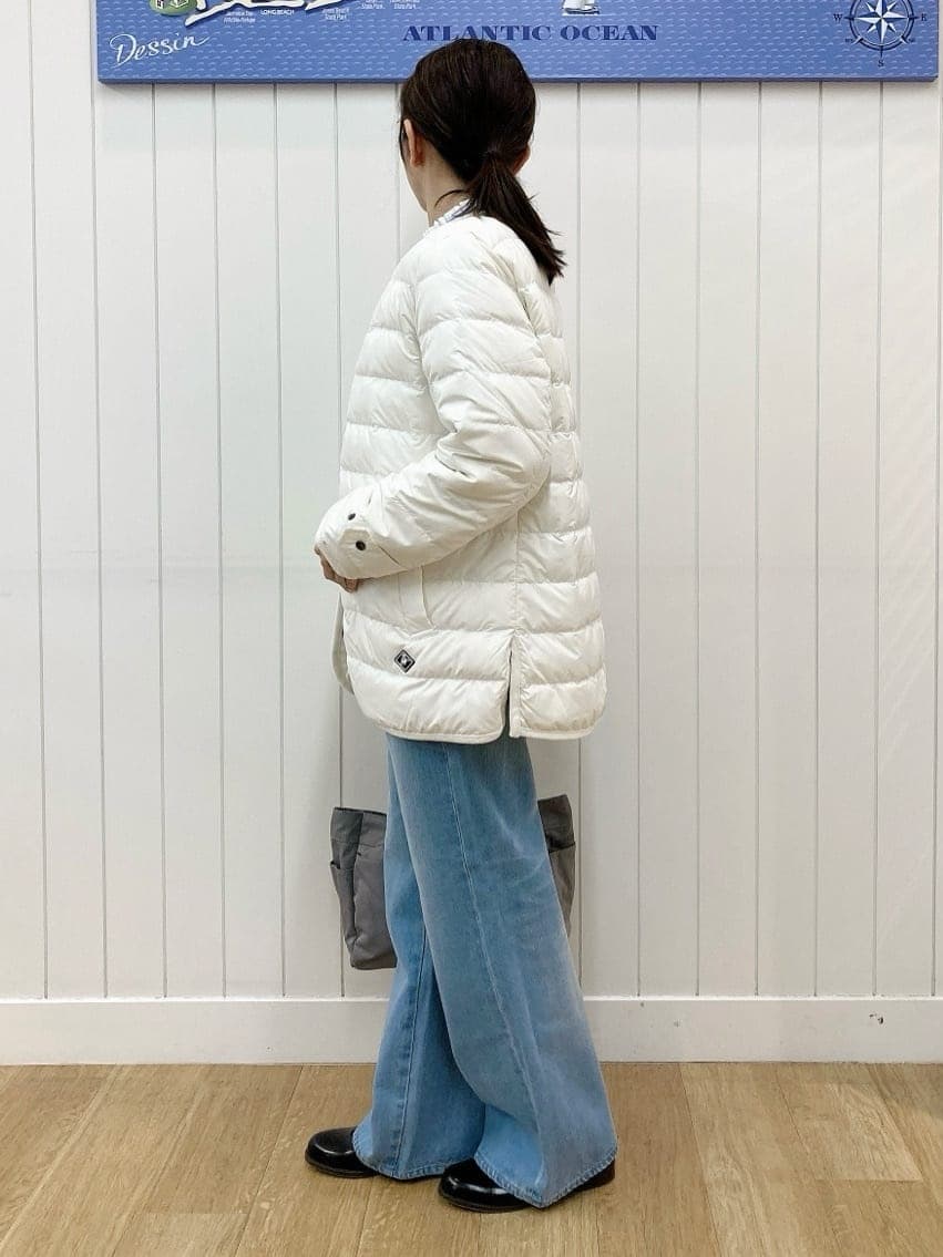yoshiさんの「Dessin｜【撥水・2WAY】ミュラーダウンコートミドル丈」を使ったコーディネート