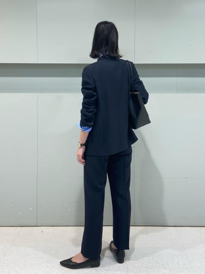 hitomiさんの「UNTITLED｜◆【洗える/接触冷感】リラックスボウタイブラウス」を使ったコーディネート