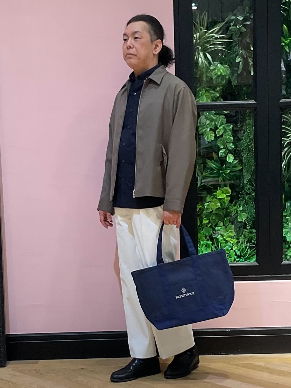 Nagaseさんの「DRESSTERIOR｜【ウォッシャブル】ウールハリントン ジャケット」を使ったコーディネート