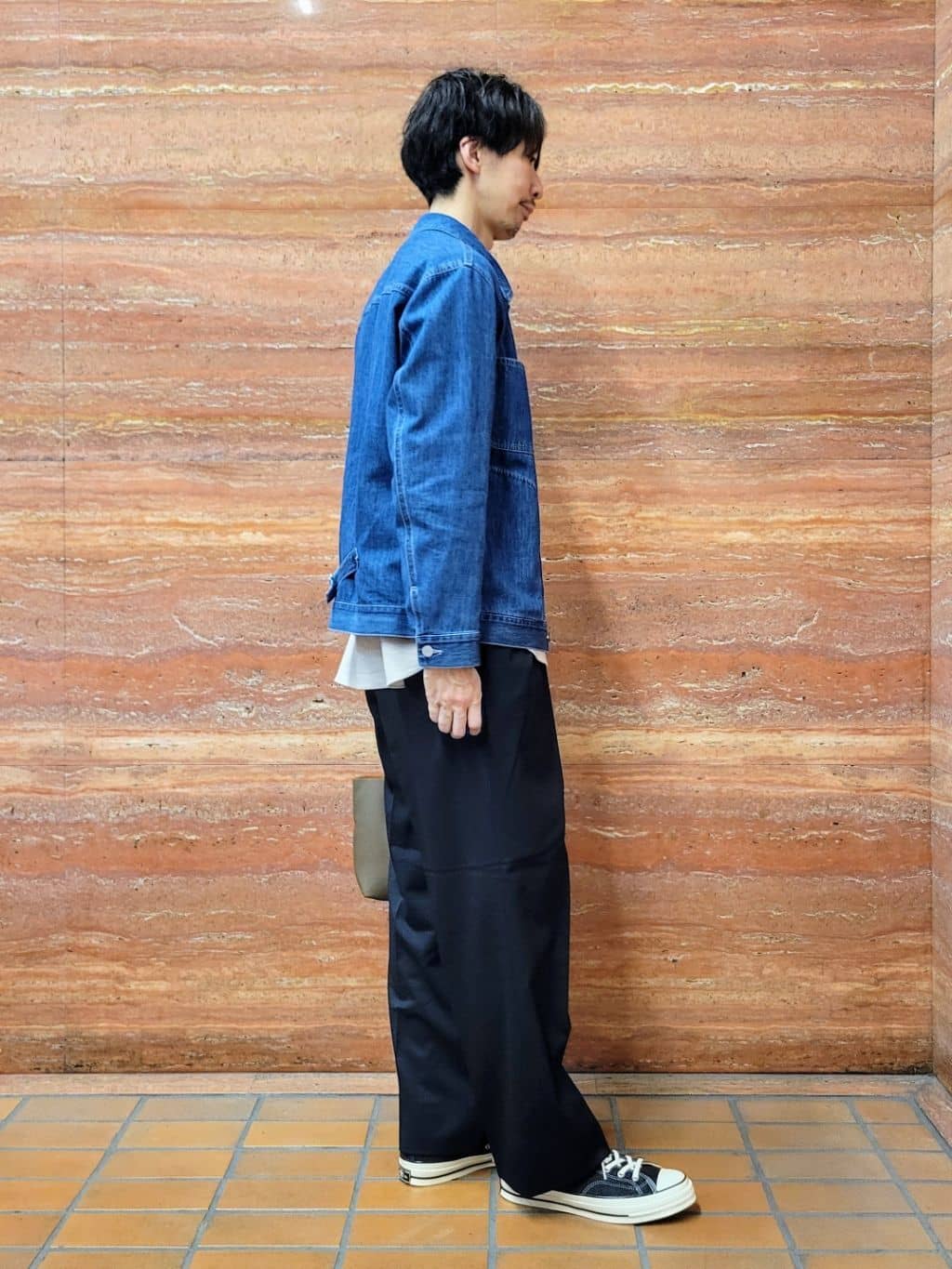 piroyaさんの「TAKEO KIKUCHI｜【BOWLER HAT LABEL】エクスプローラー Gジャン」を使ったコーディネート
