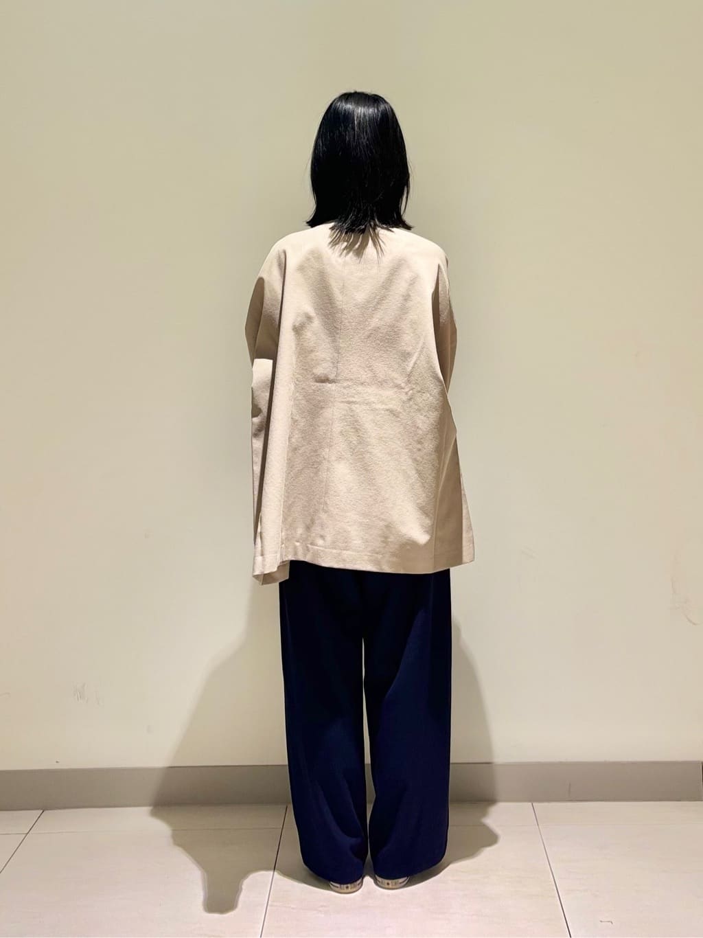 mayuさんの「Dessin｜【洗える】ストレッチツイルワイドパンツ」を使ったコーディネート